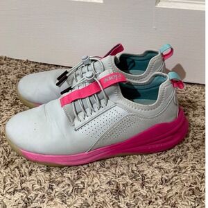 Clove Nursing Shoes Grey Pink Teal Women 9 Men 7.5 CL007 Water Resistant Sneaker